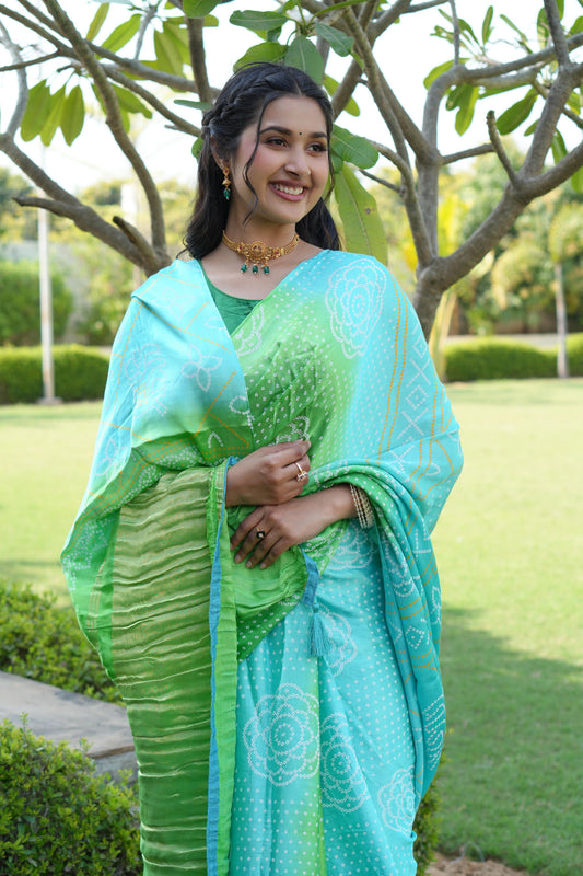 Gajji Silk Saree