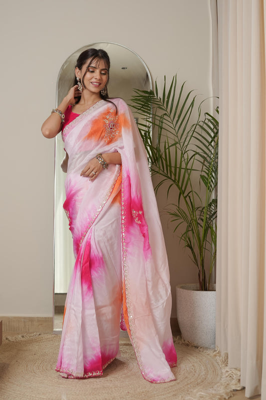 Multi Batik HO Silk Saree