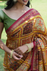 Patola Print Saree