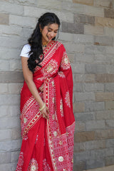 Charkhi Gotta Saree