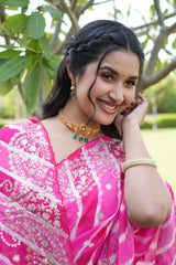 Jaipuri Leheriya Saree
