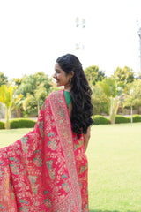 Jaipuri Khaddi Meena Saree