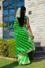 Jaipuri Leheriya Saree