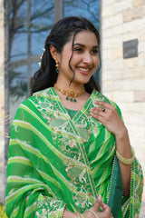 Jaipuri Leheriya Saree