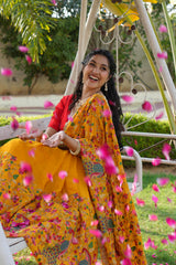 Kashmiri Embroidery Saree