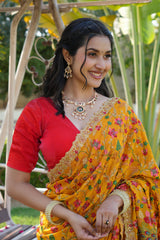 Kashmiri Embroidery Saree