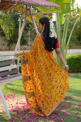 Kashmiri Embroidery Saree