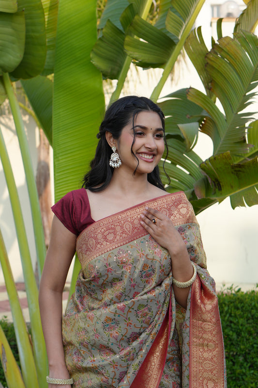 Designer Sequence Saree