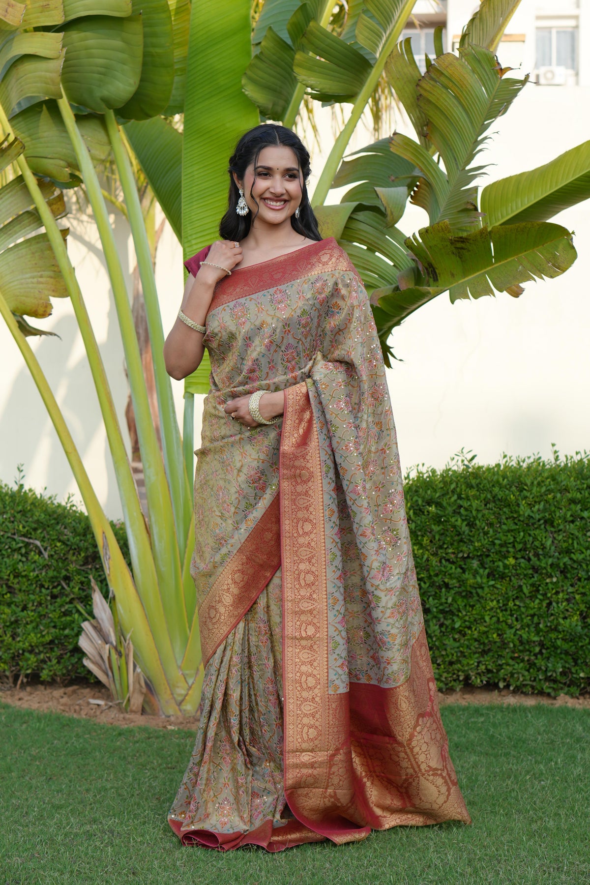 Designer Sequence Saree