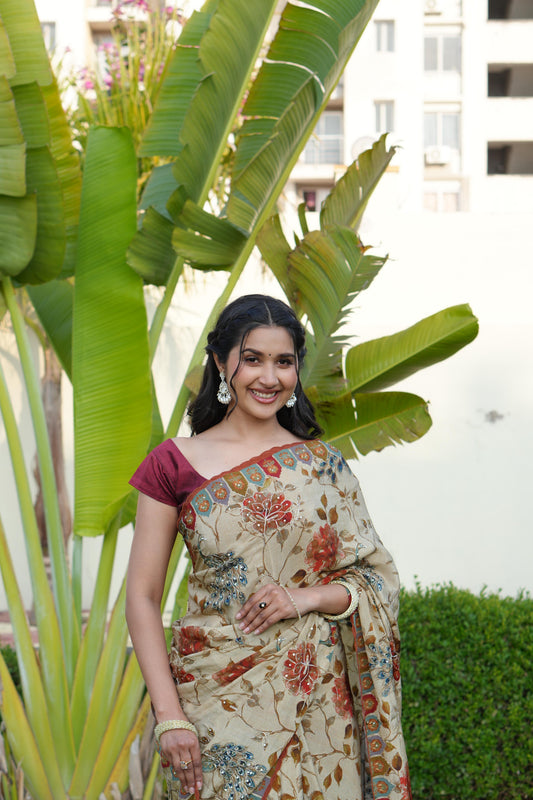 Crape Silk saree