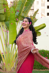 Kashmiri Embroidery Saree