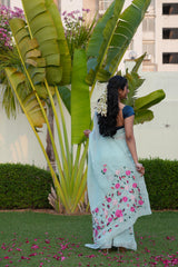 Kashmiri Embroidery Saree