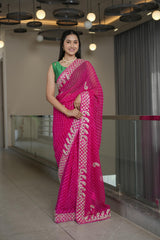 Stylish Rani Georgette Look