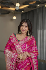 Royal Rani Gajji Silk Saree
