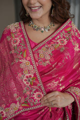 Traditional Rani Banarasi Look