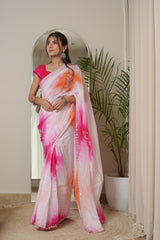 Multi Batik HO Silk Saree