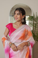 Multi Batik HO Silk Saree