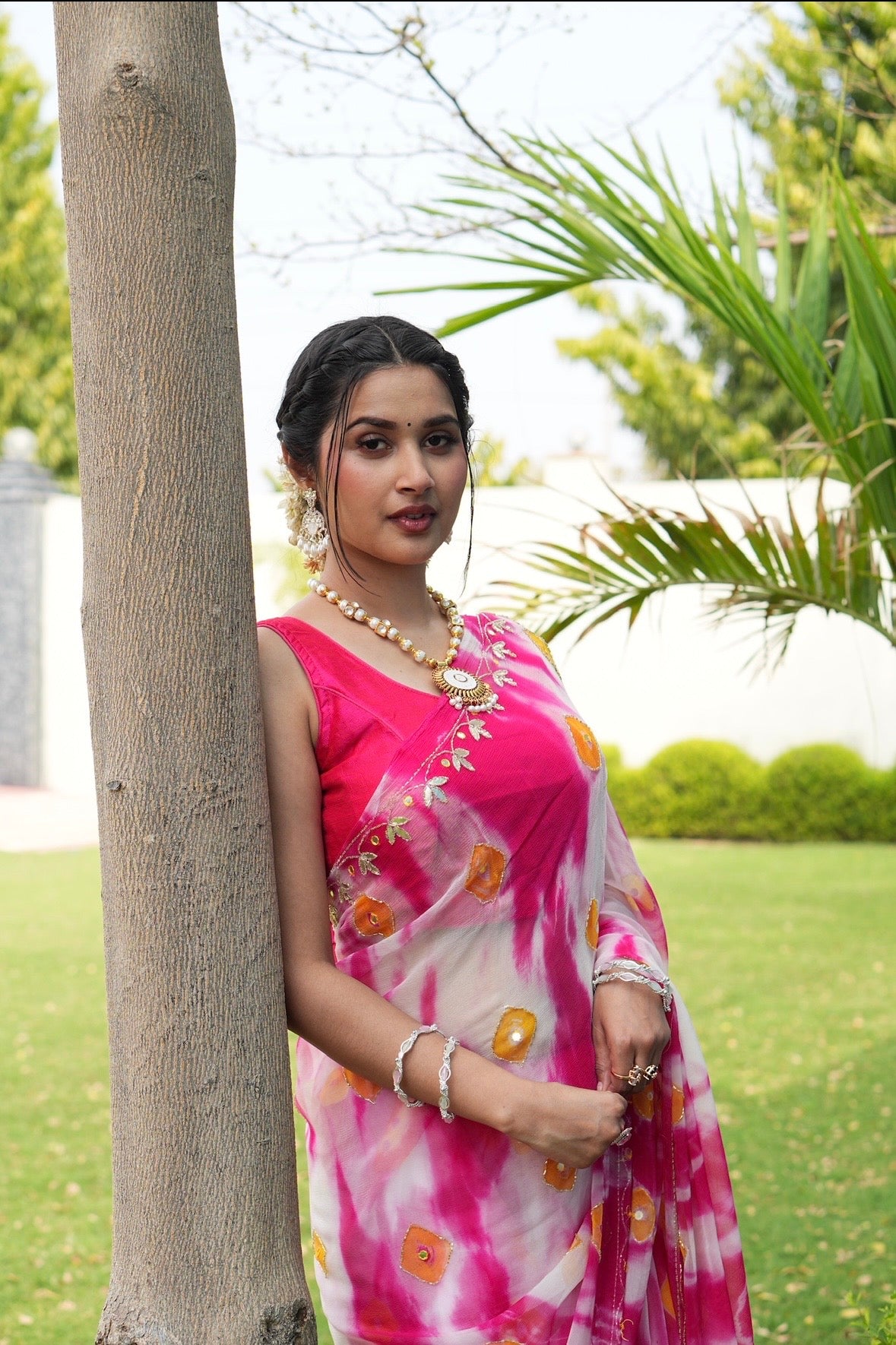 Jaipuri Batik Saree