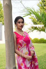 Jaipuri Batik Saree