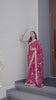 Lightweight Chiffon Red Saree