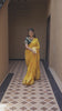 Stylish Mustard Silk Saree with Zari and Katdana Work
