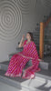 Beautiful Rani & Red Silk Saree