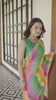 Multi-Color Georgette Aari-Tari Gota Work Saree