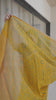 Mustard Chinnon Silk Saree