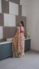 Cheeku Ivory Crape Silk Saree
