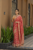 Rani Banarsi Georgette Saree with Gota Aari-Tari Work