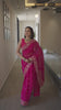 Rani Chinoon Crape Saree